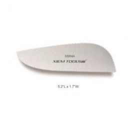 Stainless Steel Serrated Clay Rib (L)